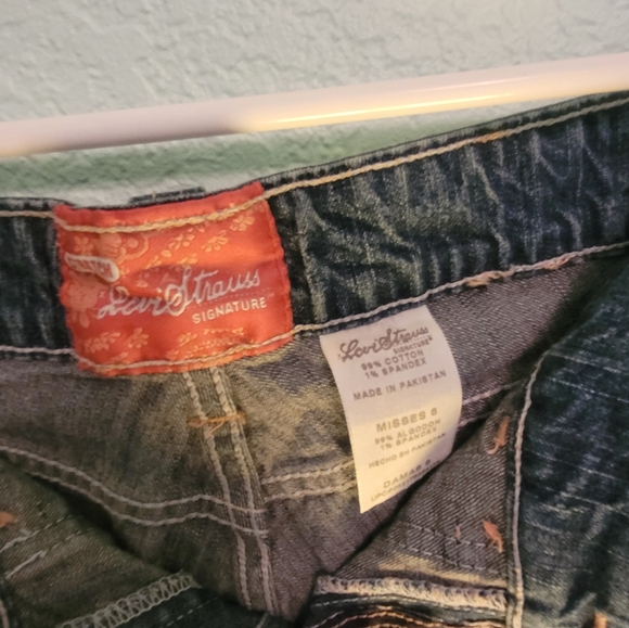 Vintage Levi's Stretch Oversized Front Pocket Jeans - Picture 8 of 8